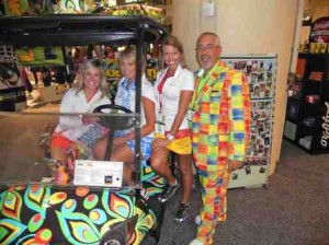 Loudmouth with the Golf Belles PGA show