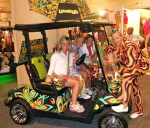 Loudmouth with the Golf Belles PGA show