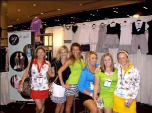 Shi Golf with the Golf Belles at the PGA Show