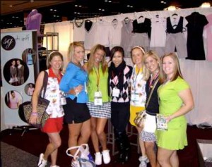 Shi Golf with the Golf Belles at the PGA Show